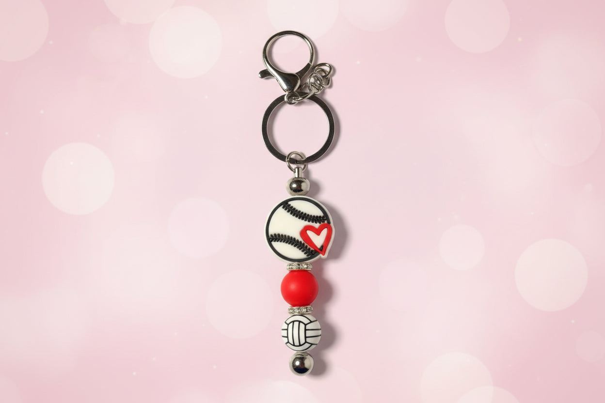 Baseball Keychain