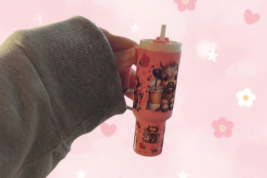 cow chapstick holder