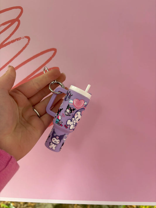 Kuromi chapstick holder