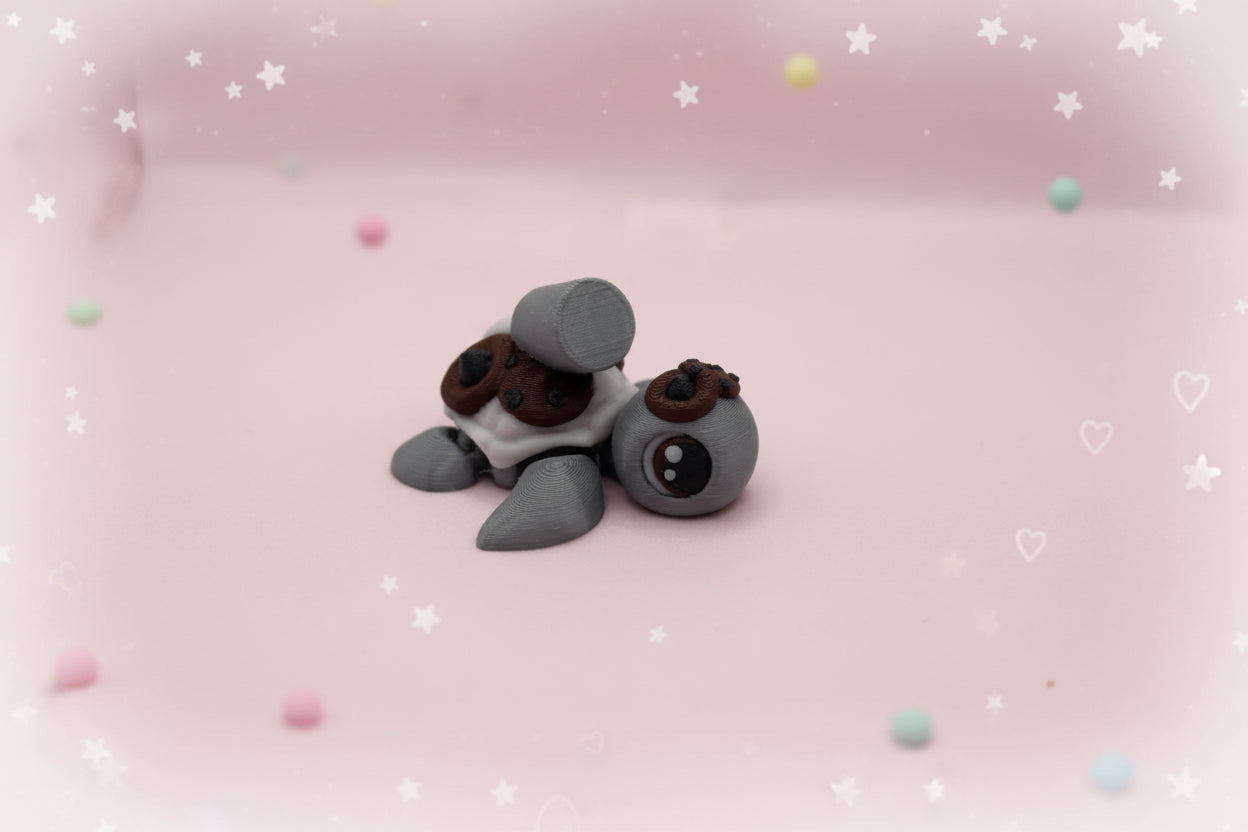 Milk and cookies turtle