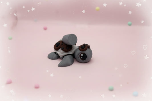 Milk and cookies turtle